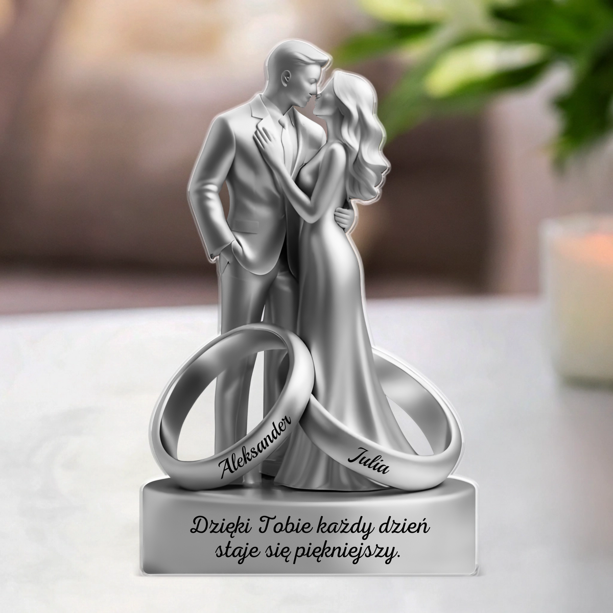 Oscar Couple Acrylic